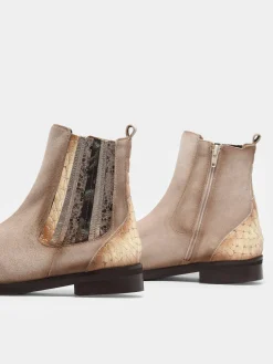 Bottines en cuir en cuir FOLIE'S
