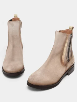 Bottines en cuir en cuir FOLIE'S