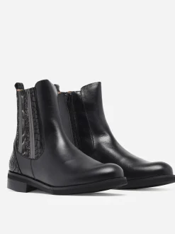 Bottines en cuir en cuir FOLIE'S