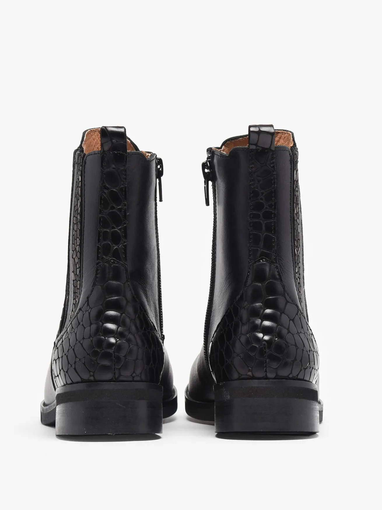 Bottines en cuir en cuir FOLIE'S