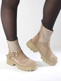 Bottines en cuir INUOVO