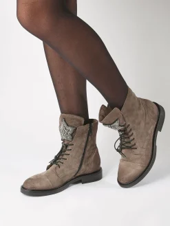 Bottines en cuir MJUS