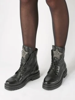 Bottines en cuir MJUS