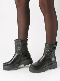 Bottines en cuir MJUS