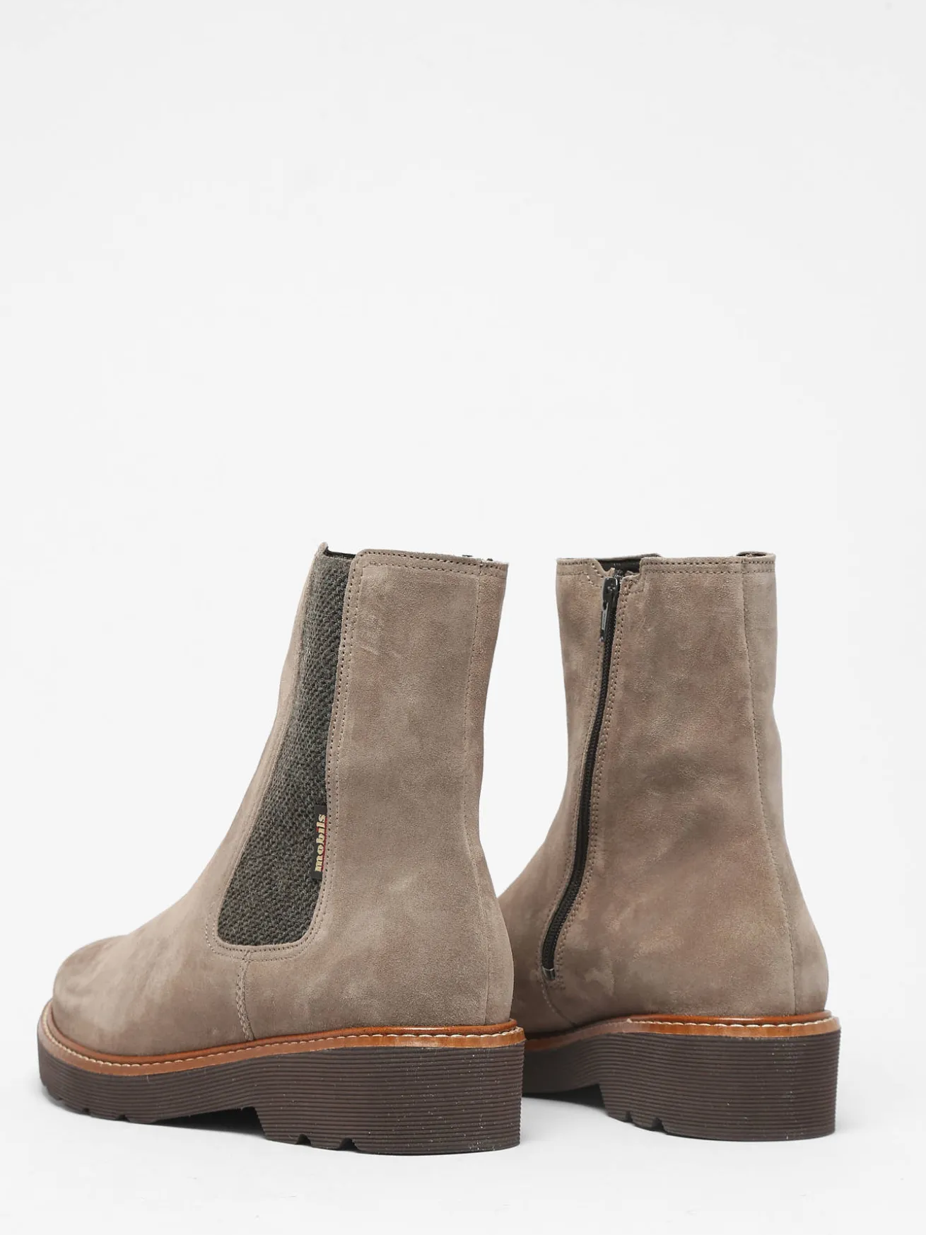 Bottines Evrard Velours en cuir MEPHISTO