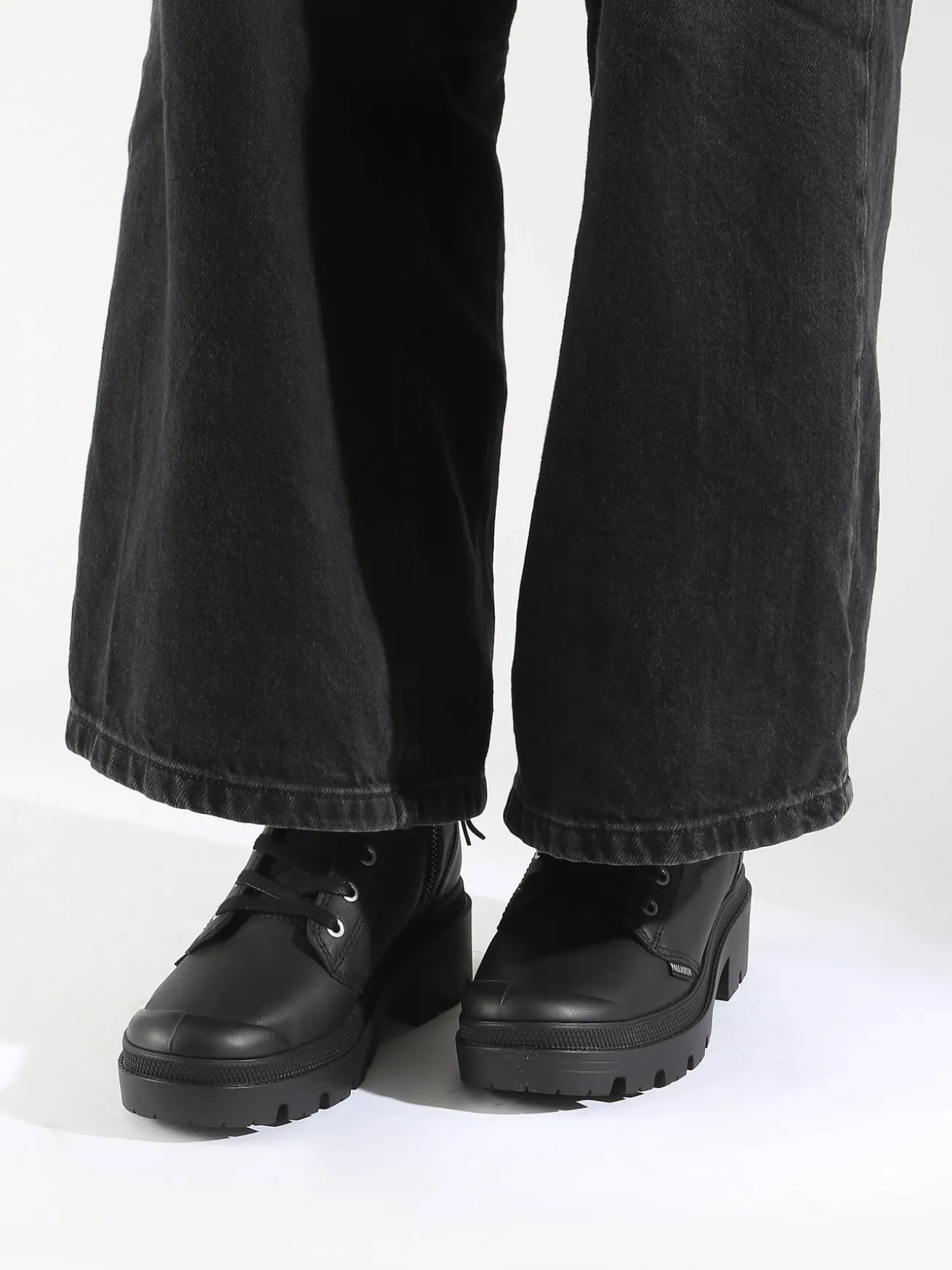Bottines Pallabase en cuir PALLADIUM