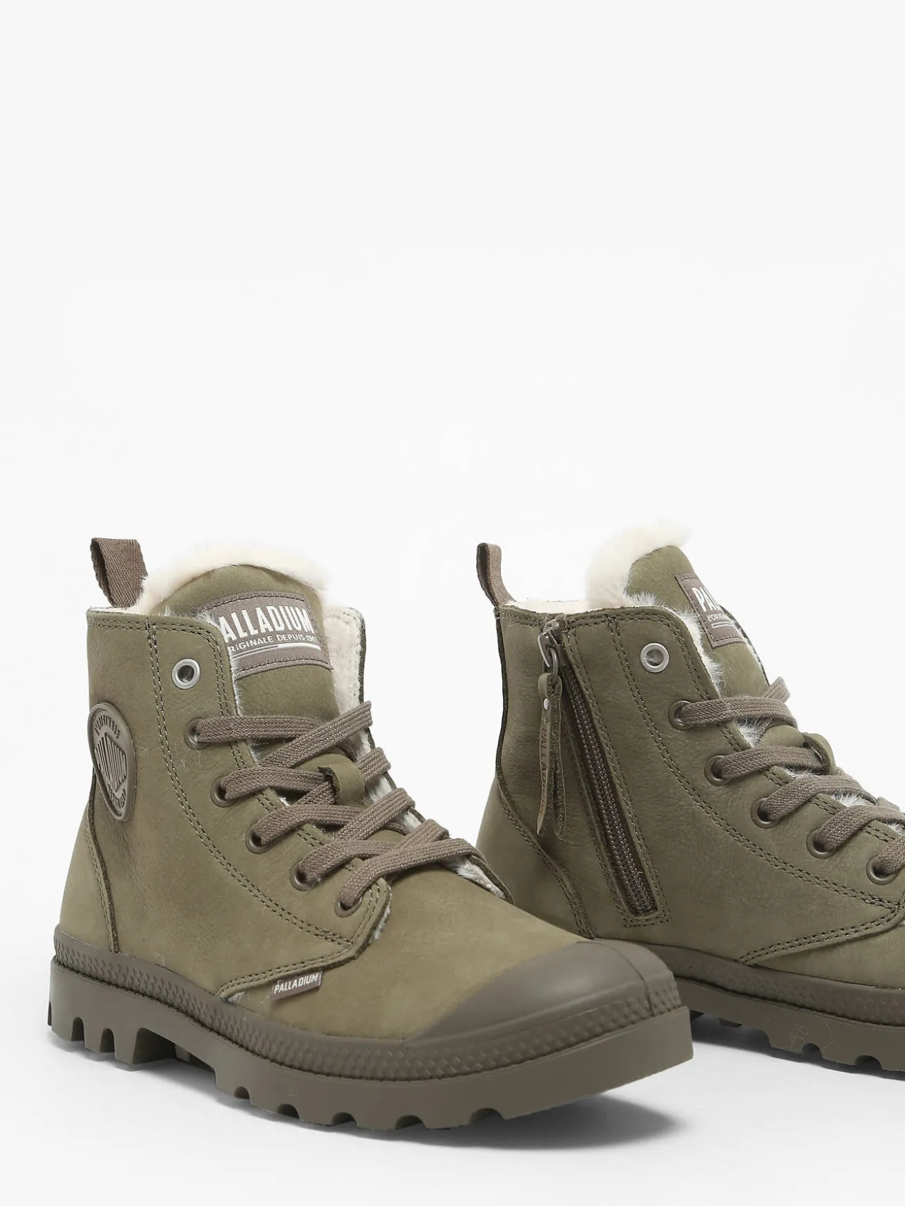 Bottines Pampa Hi Zip en cuir PALLADIUM