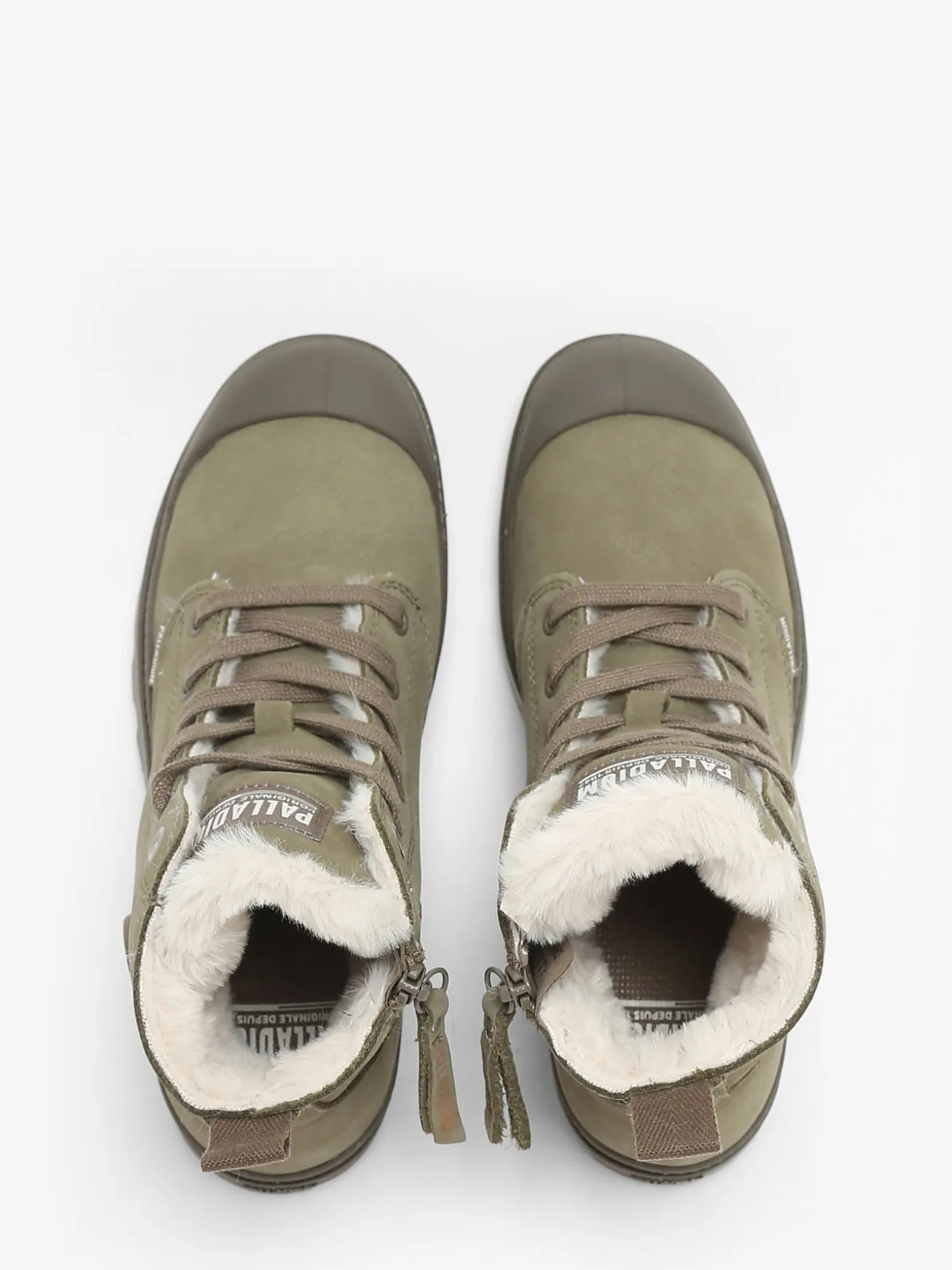Bottines Pampa Hi Zip en cuir PALLADIUM