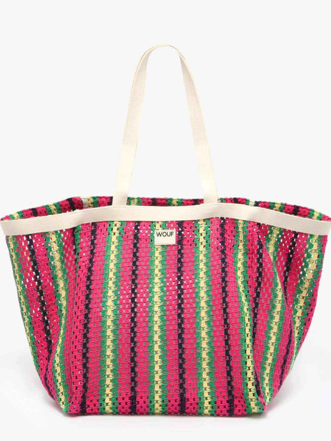 Cabas Crochet WOUF