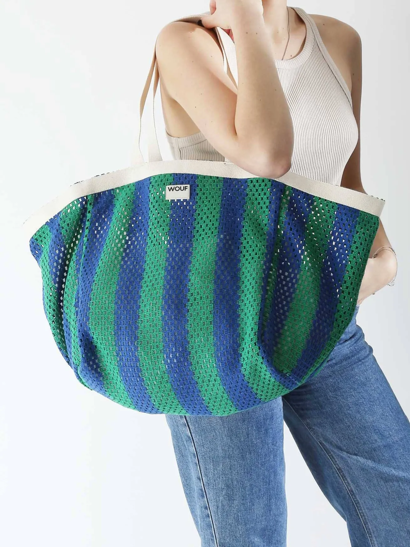 Cabas Crochet WOUF