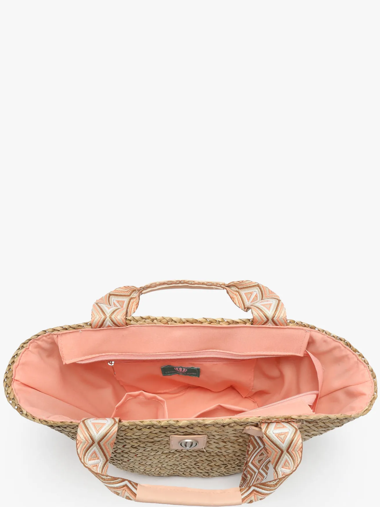 Cabas Estival paille LE VOYAGE EN PANIER