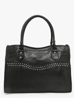 Cabas Glam cuir BASILIC PEPPER