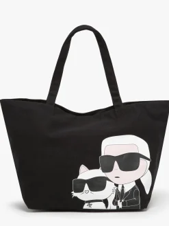 Cabas K ikonic 2.0 coton KARL LAGERFELD