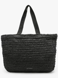 Cabas K signature raphia KARL LAGERFELD