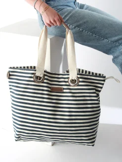 Cabas Mariniere LE VOYAGE EN PANIER