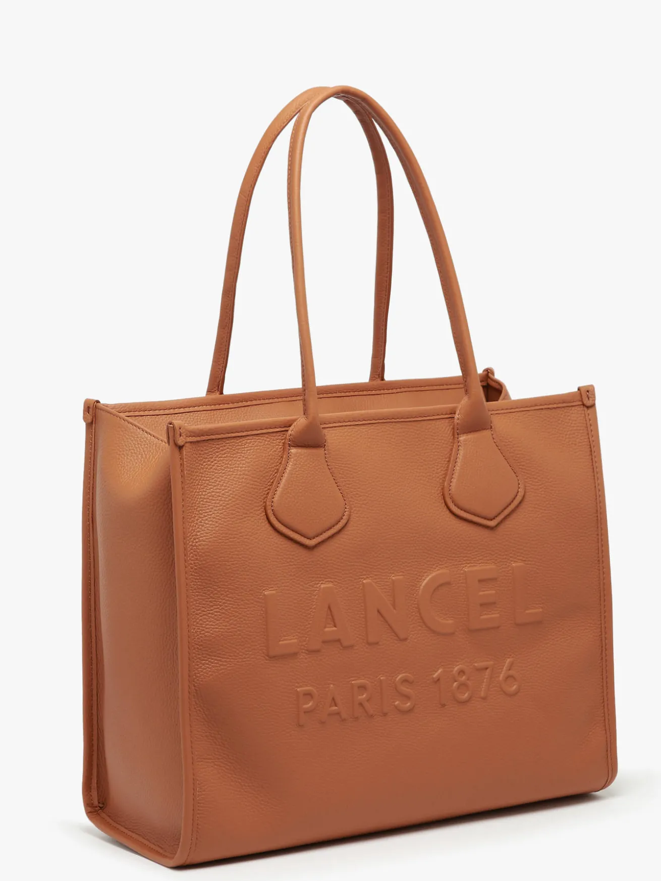 Cabas zippé L Jour cuir LANCEL