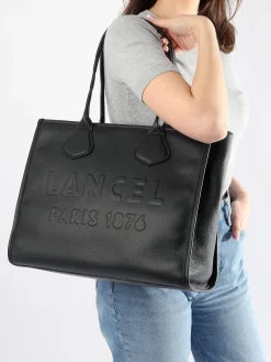 Cabas zippé L Jour cuir LANCEL
