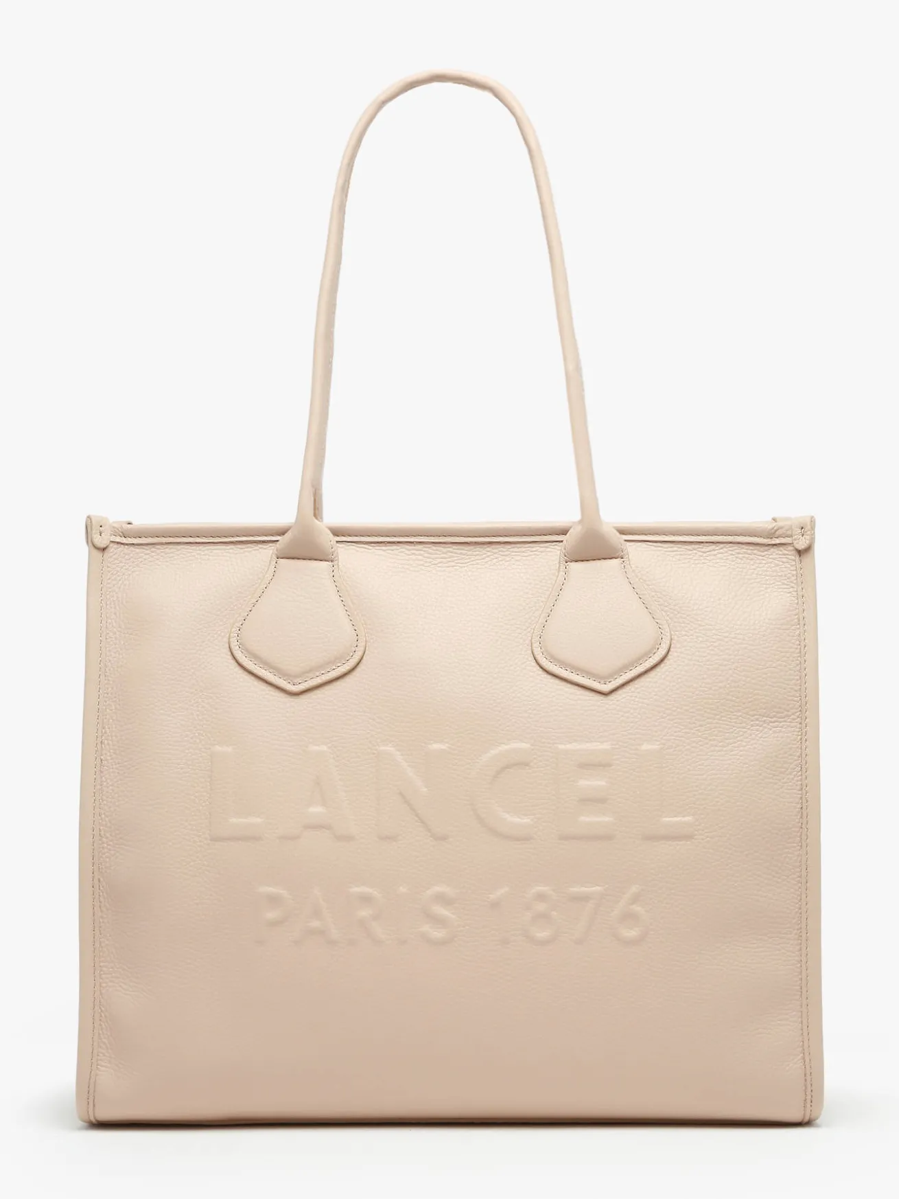 Cabas zippé L Jour cuir LANCEL