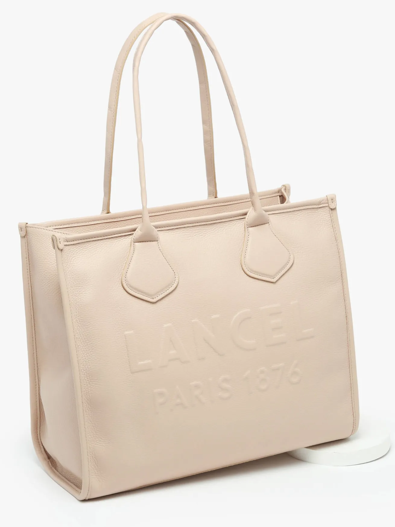 Cabas zippé L Jour cuir LANCEL