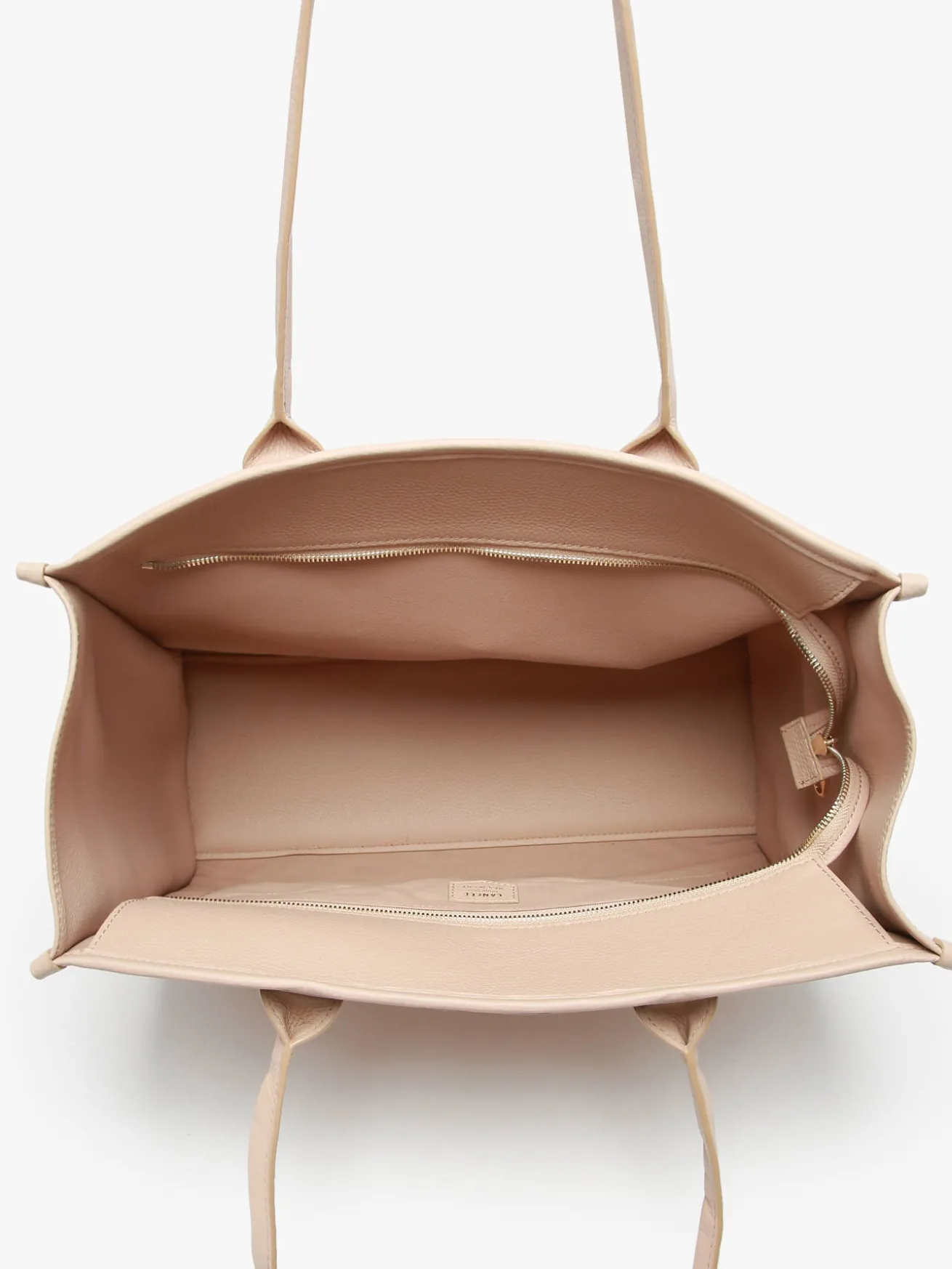 Cabas zippé L Jour cuir LANCEL