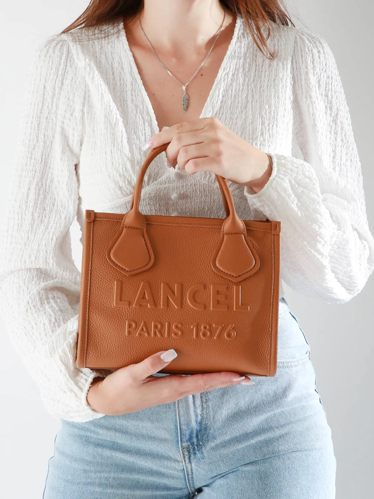 Cabas zippé S Jour cuir LANCEL