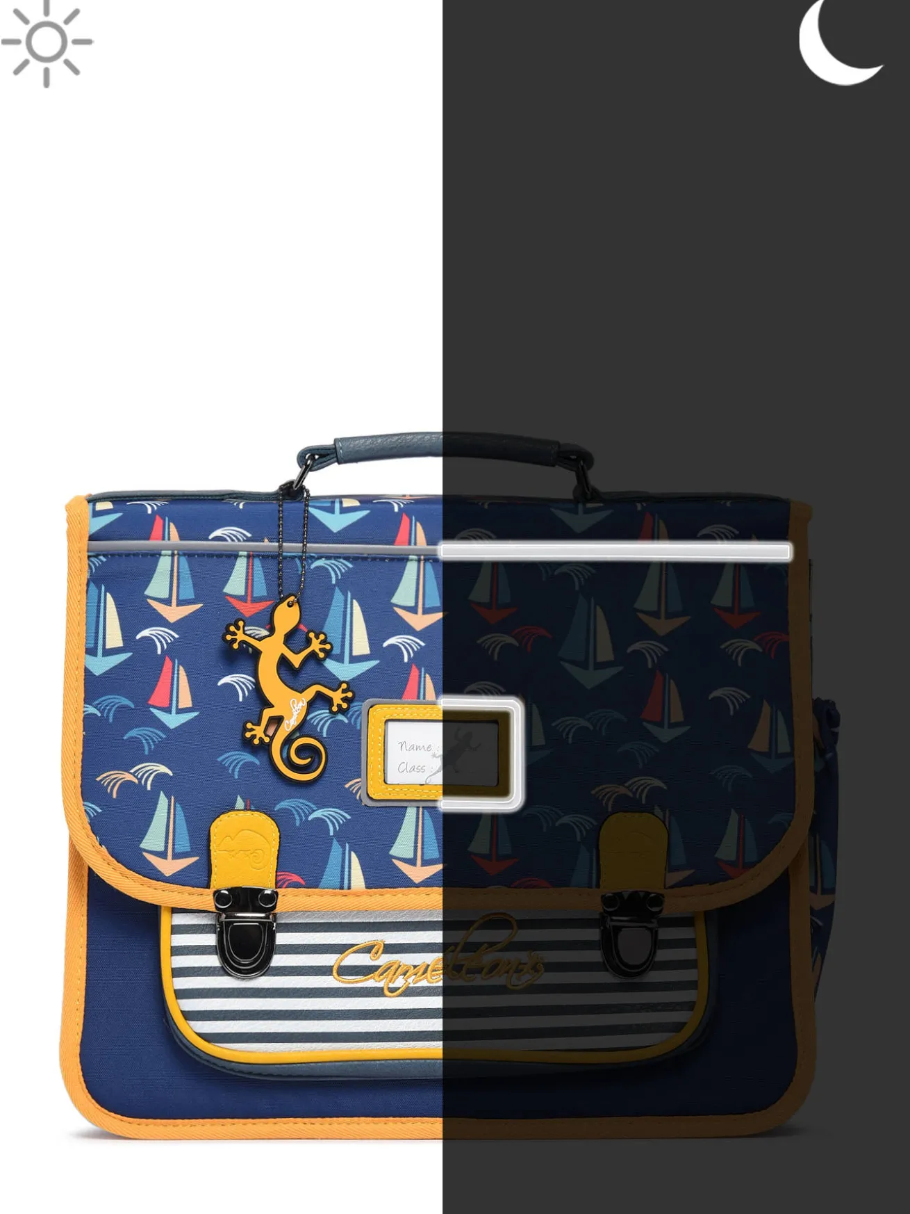 Cartable 1 compartiment CAMELEON
