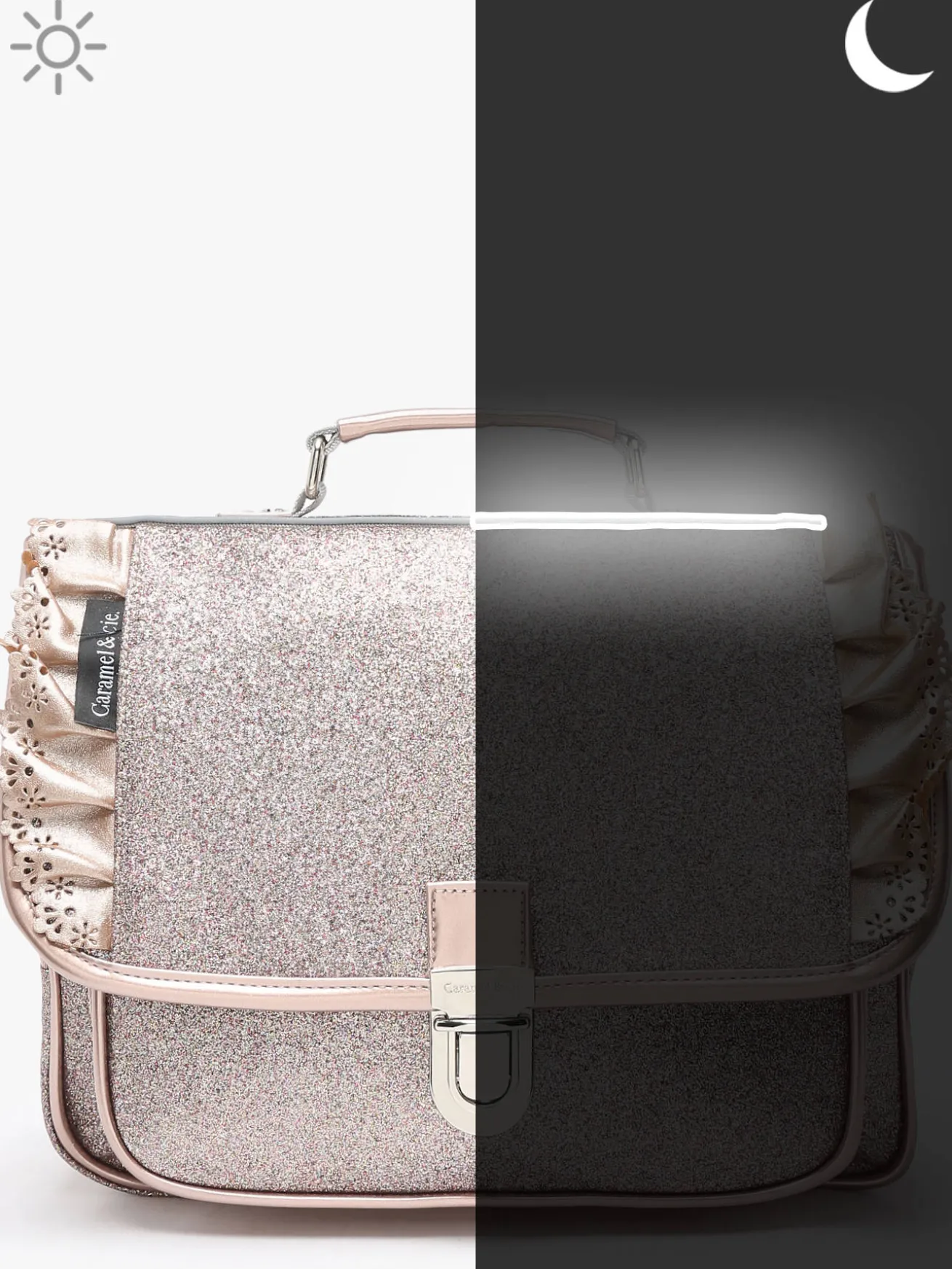 Cartable 1 compartiment CARAMEL ET CIE