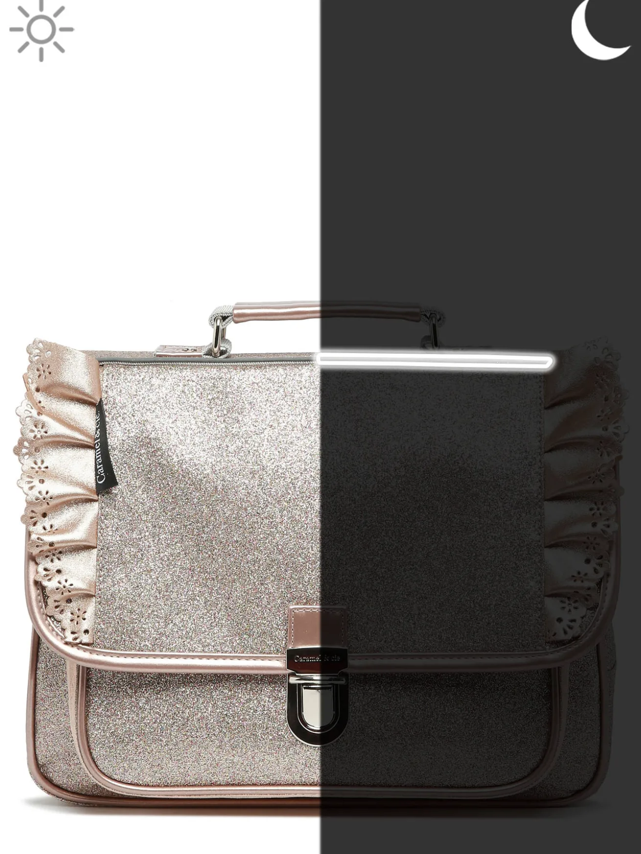 Cartable 1 compartiment CARAMEL ET CIE
