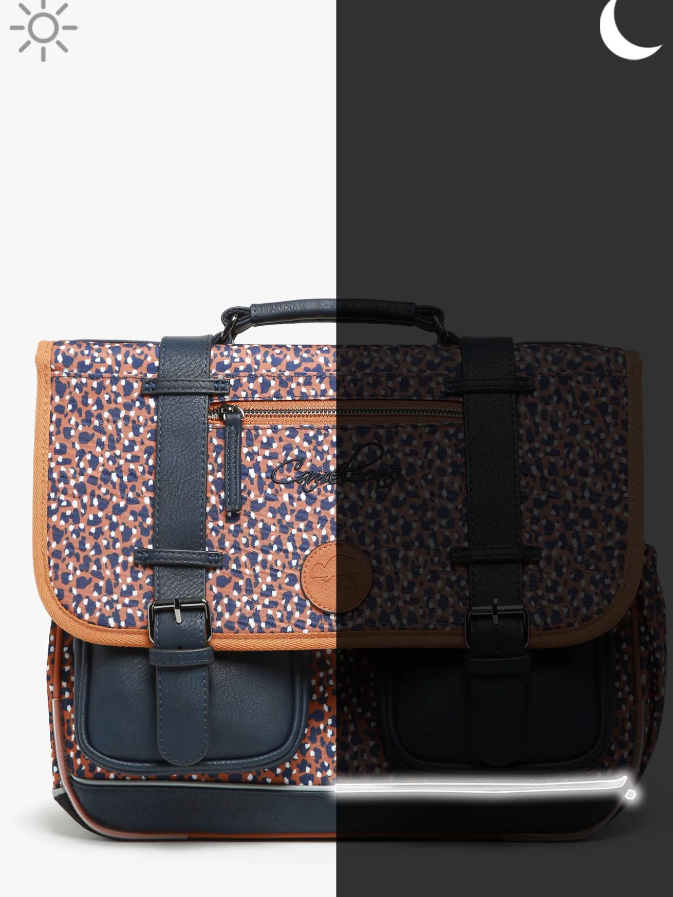 Cartable 2 compartiments CAMELEON