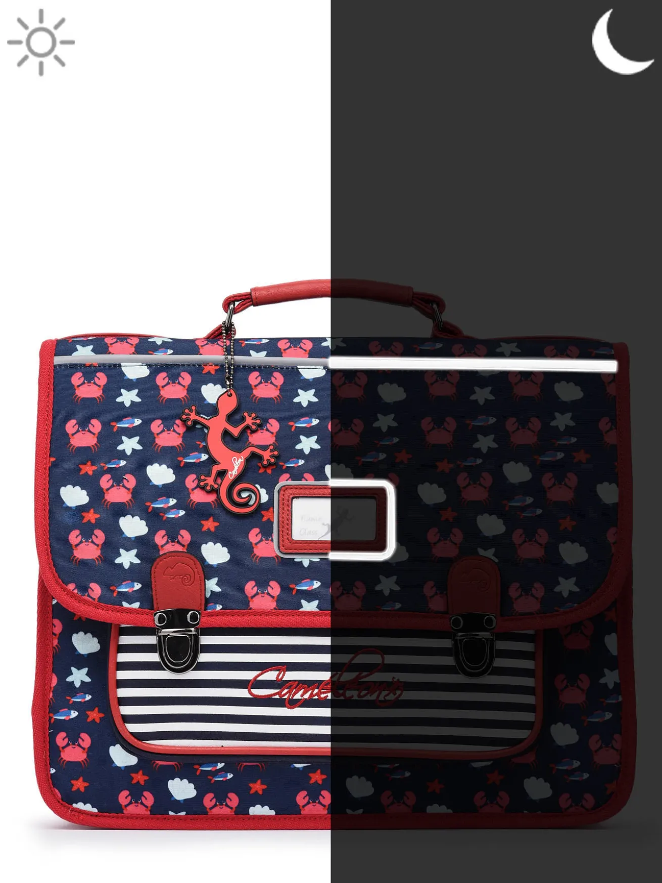 Cartable 2 compartiments CAMELEON