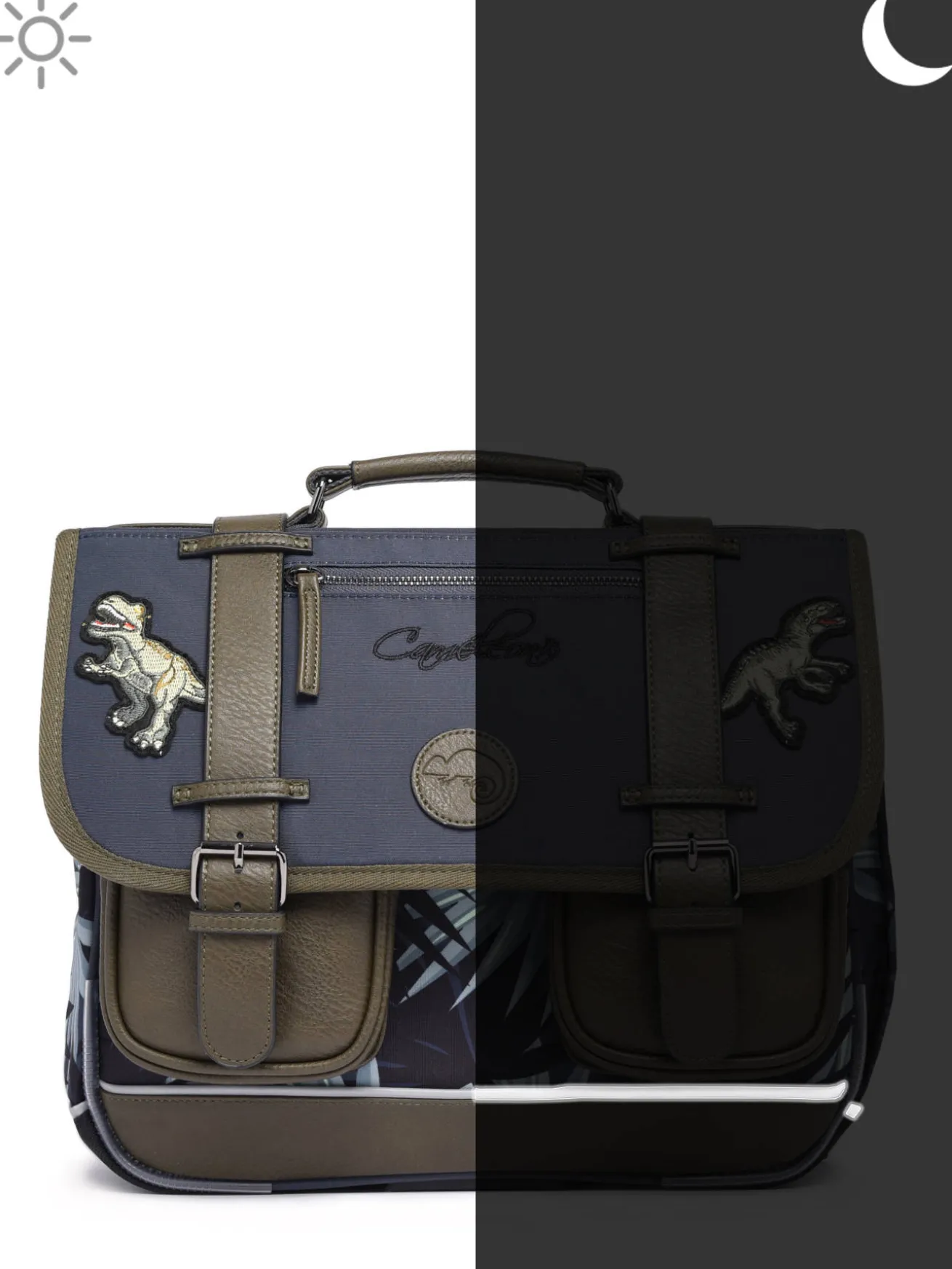 Cartable 2 compartiments CAMELEON