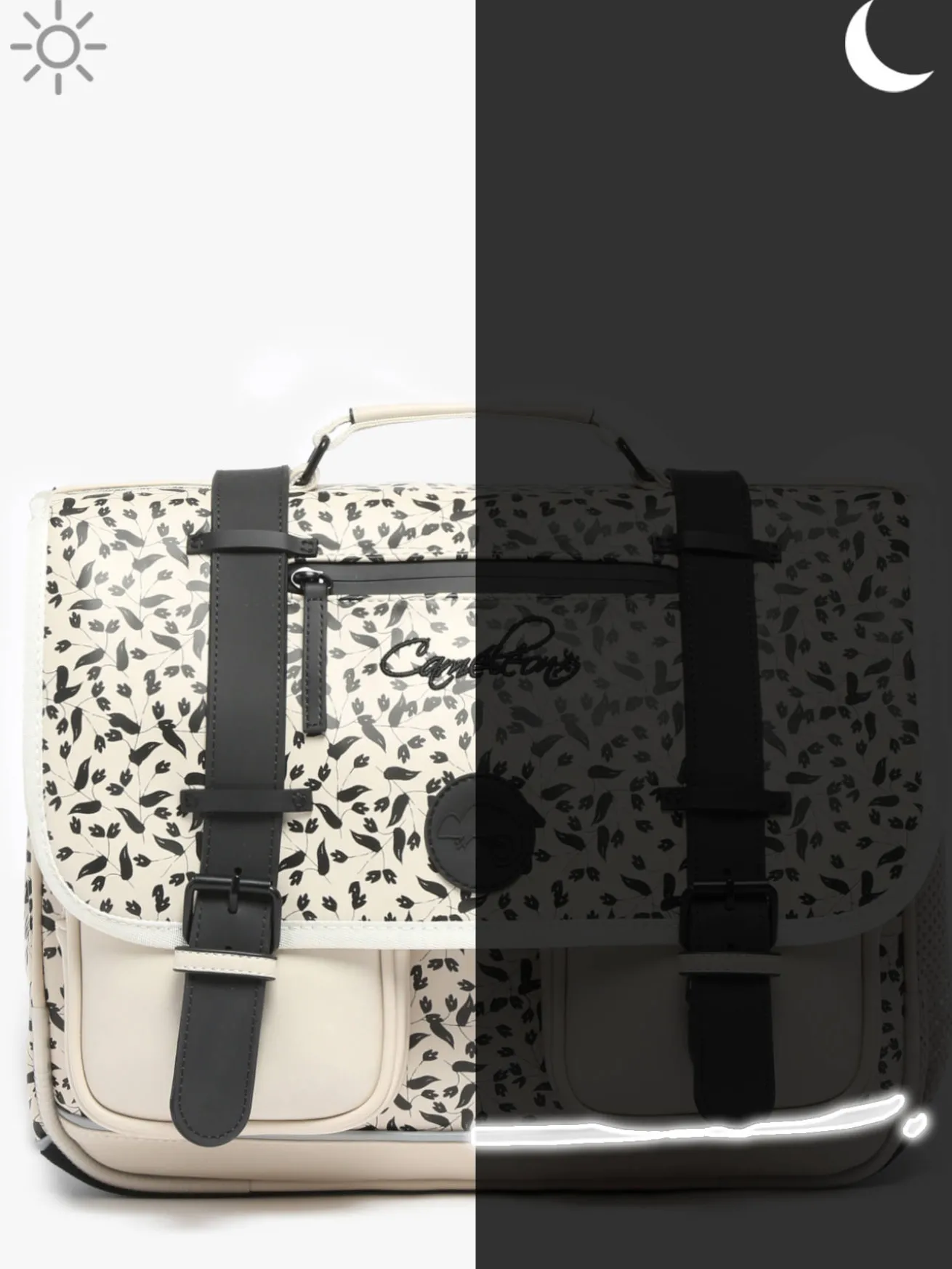 Cartable 2 compartiments CAMELEON