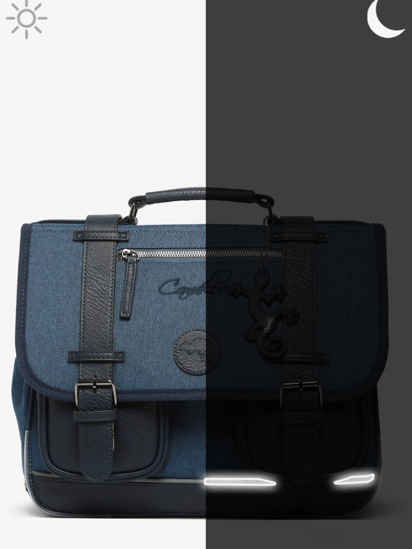 Cartable 3 compartiments CAMELEON