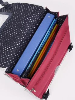 Cartable 2 compartiments IKKS