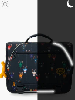Cartable 2 compartiments Lily Boys STONES AND BONES