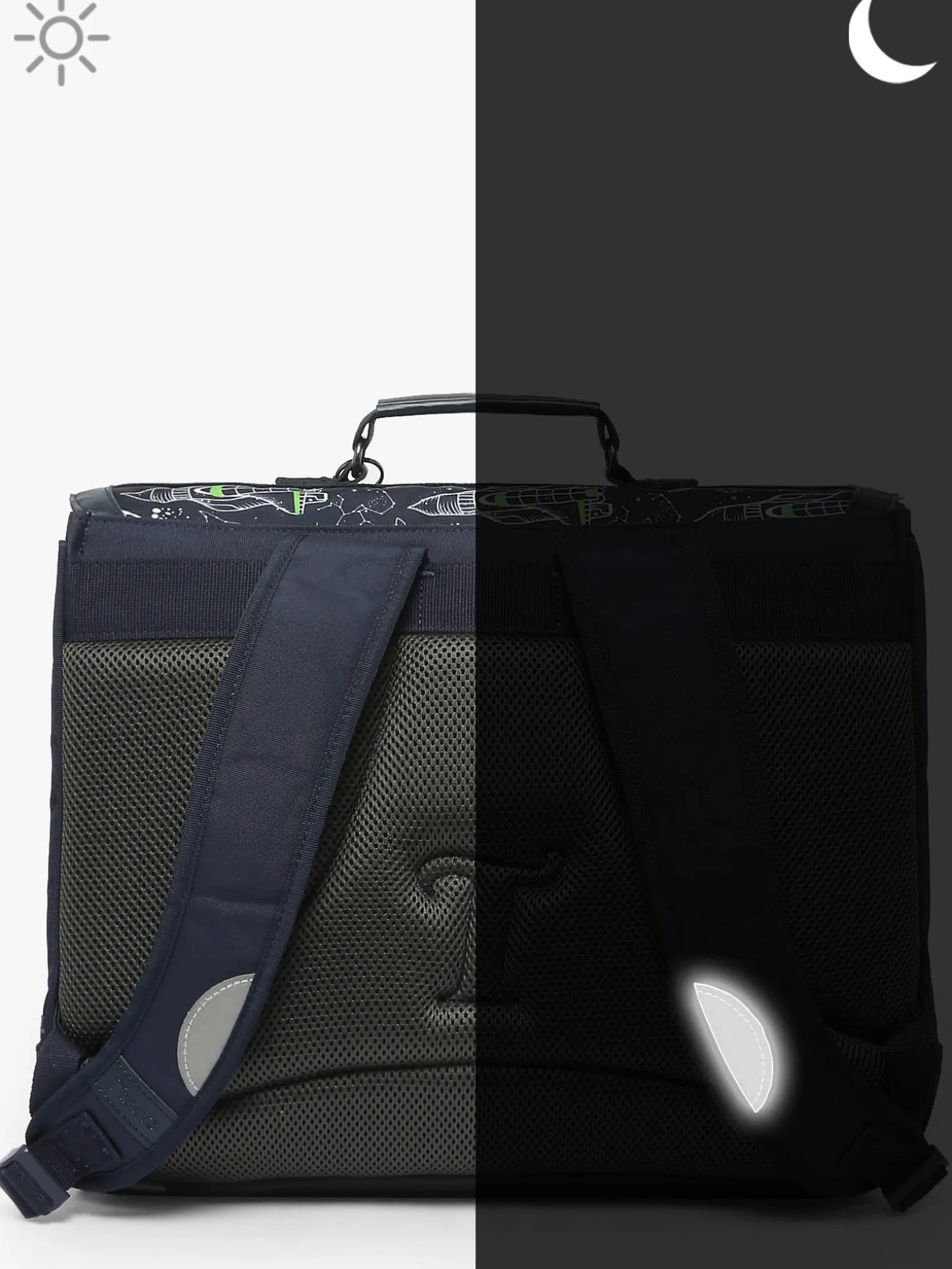 Cartable 2 compartiments TANN'S