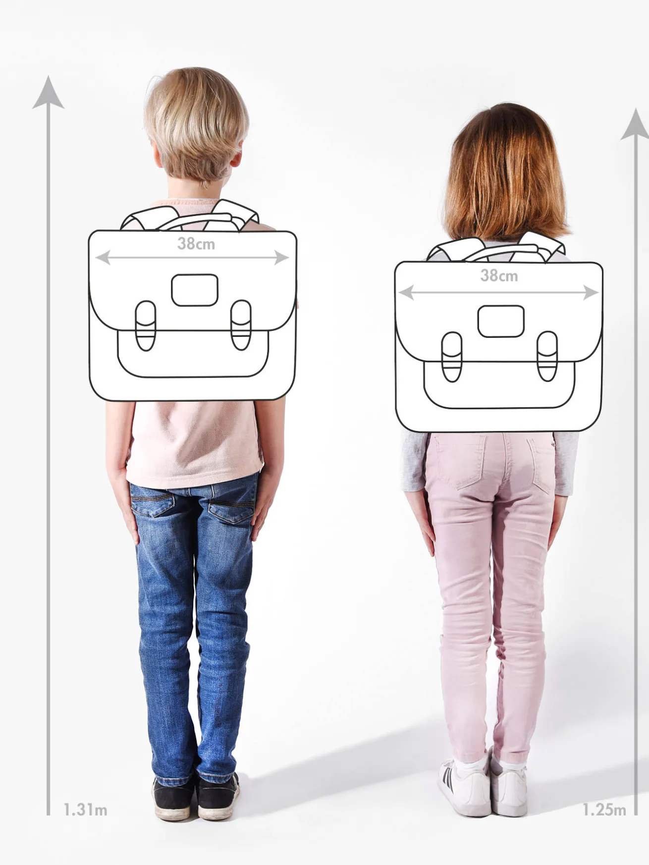 Cartable 2 compartiments TANN'S