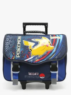 Cartable à roulettes 2 compartiments POKEMON