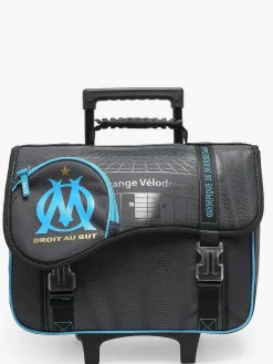 Cartable à roulettes 2 compartiments OLYMPIQUE DE MARSEILLE