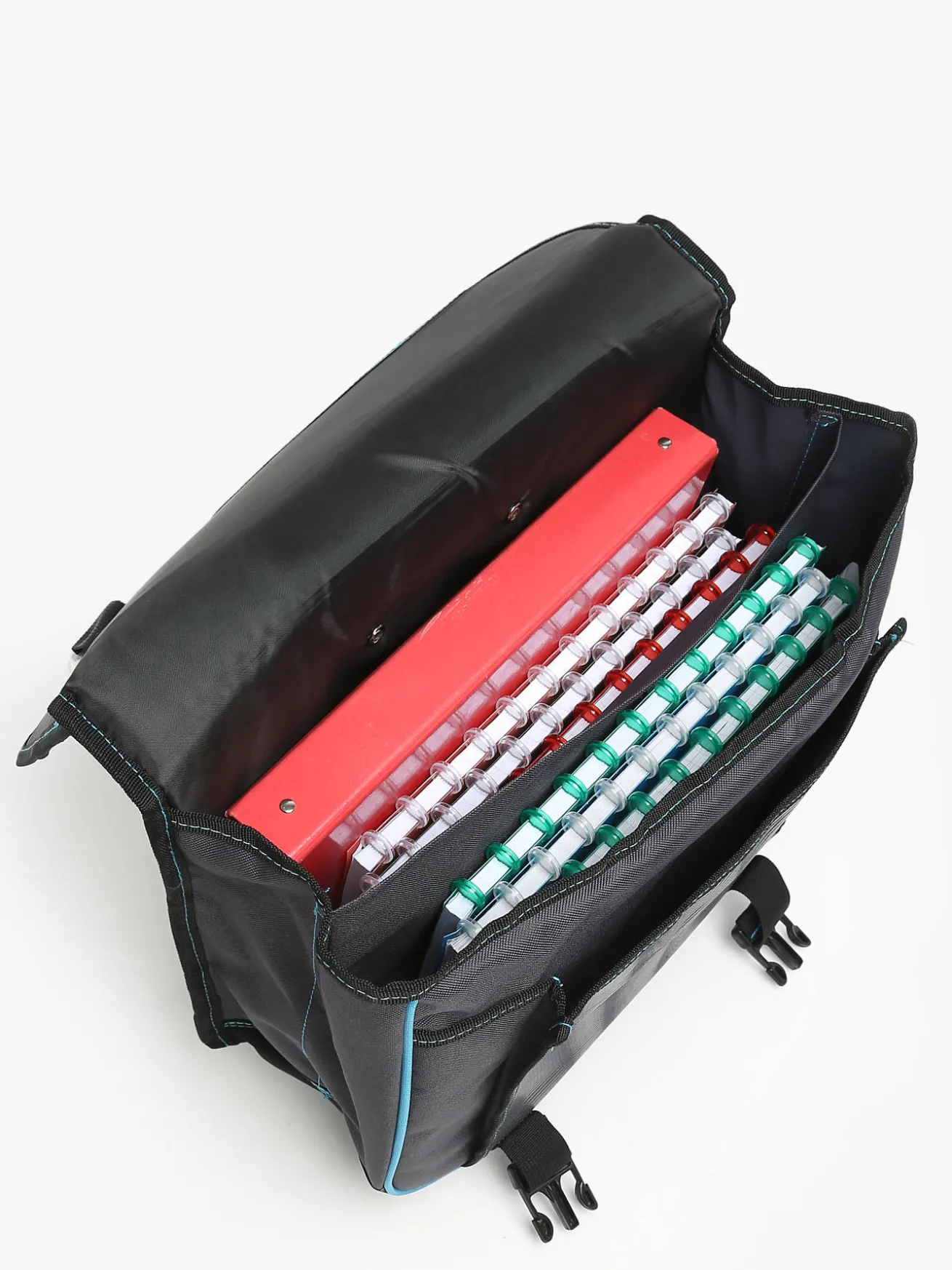 Cartable à roulettes 2 compartiments OLYMPIQUE DE MARSEILLE