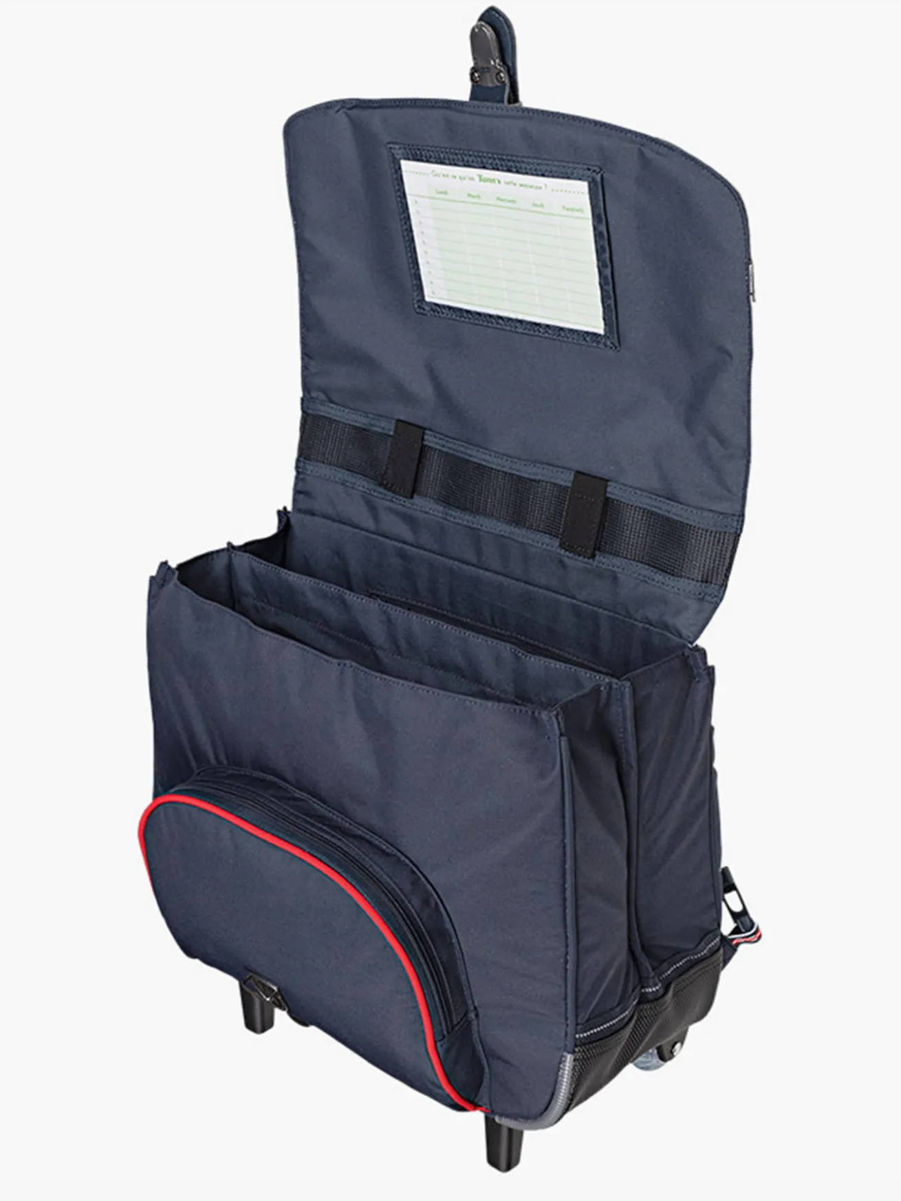 Cartable à roulettes 2 compartiments TANN'S