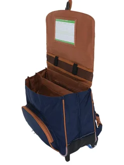 Cartable à roulettes 2 compartiments TANN'S