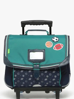 Cartable à roulettes 2 compartiments TANN'S