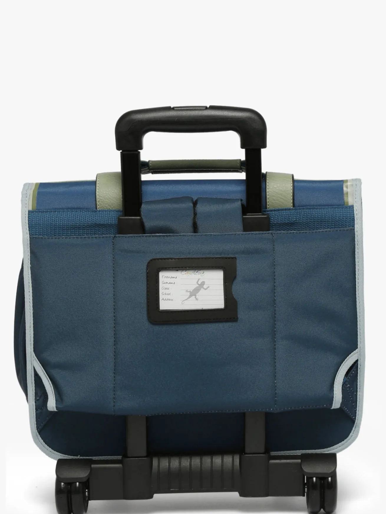 Cartable à roulettes enfant 2 compartiments CAMELEON