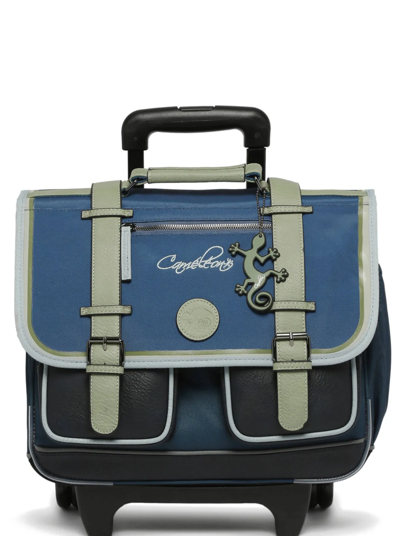 Cartable à roulettes enfant 2 compartiments CAMELEON