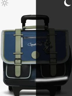 Cartable à roulettes enfant 2 compartiments CAMELEON