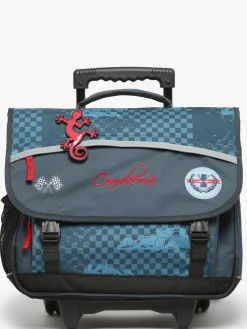 Cartable à roulettes enfant 3 compartiments CAMELEON