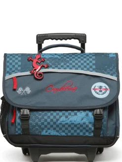 Cartable à roulettes enfant 3 compartiments CAMELEON