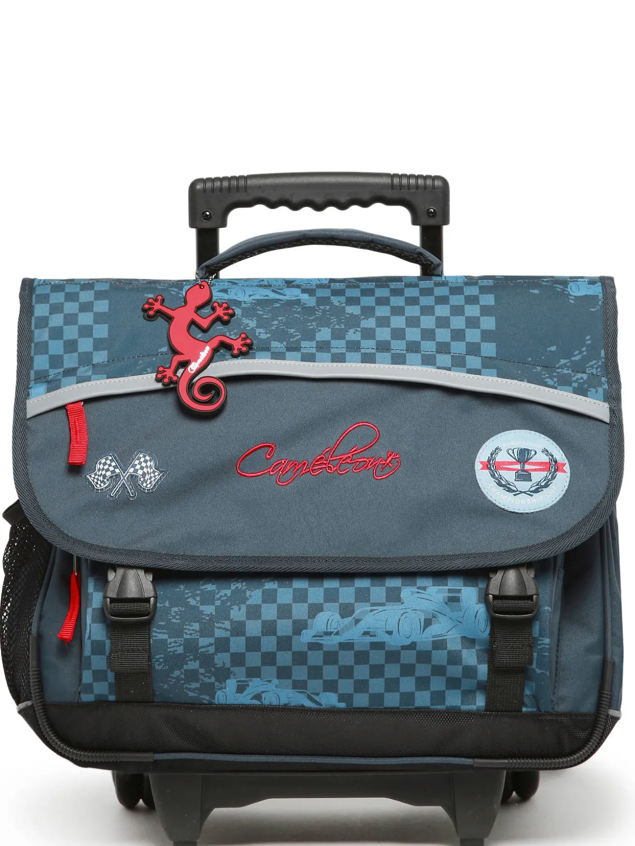 Cartable à roulettes enfant 3 compartiments CAMELEON