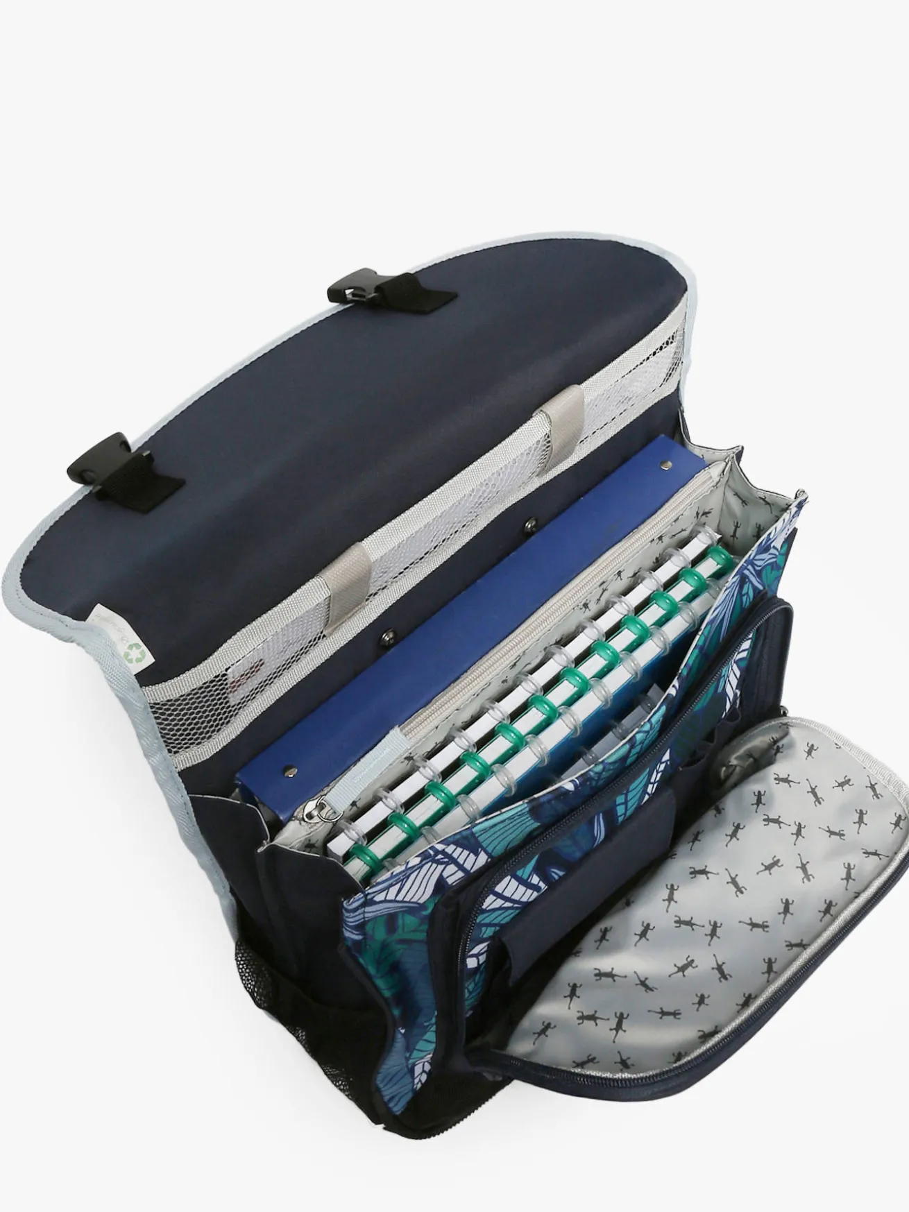Cartable à roulettes enfant 2 compartiments CAMELEON